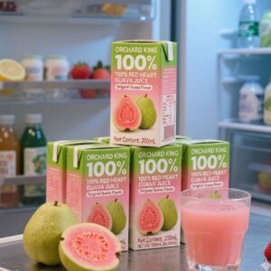 Pink Guava Puree Tetra Packs